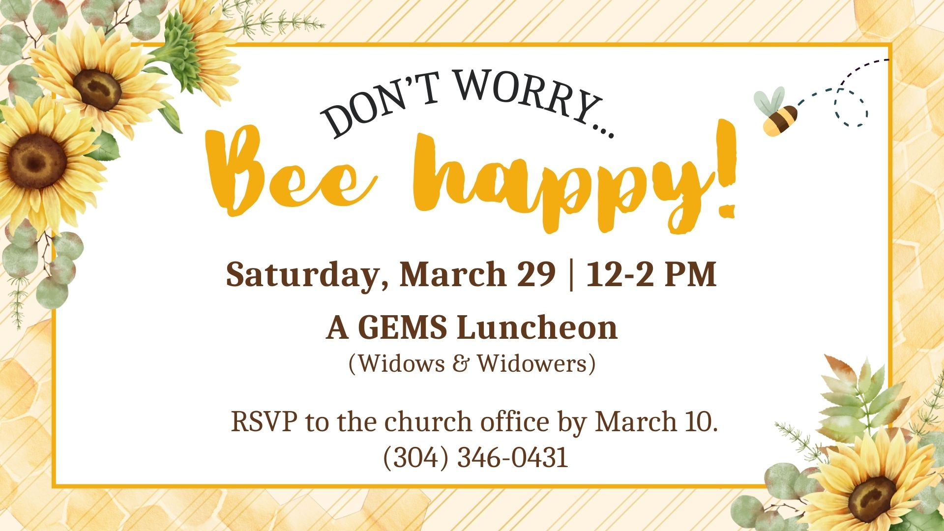 03-10 GEMS Bee Happy Luncheon