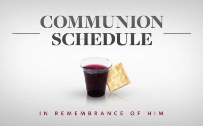 Communion Next Week