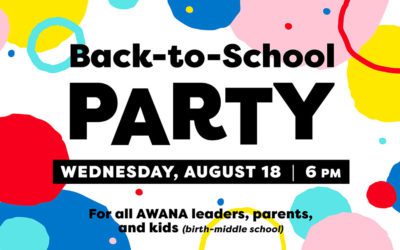 Back-to-School Party for the Whole Family