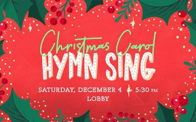 Christmas Carol Hymn Sing