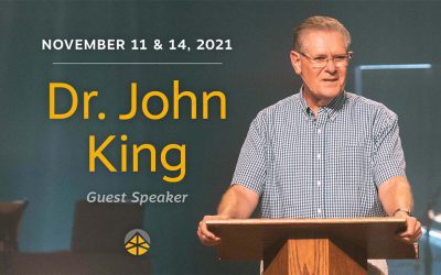 Guest Speaker Dr. John King