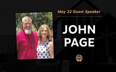Guest Speaker John Page